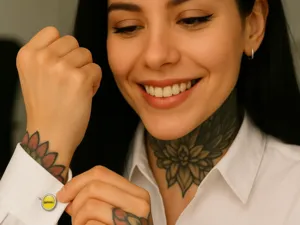 GMC Einzigartige Herren Manschettenknöpfe Luxus Designer